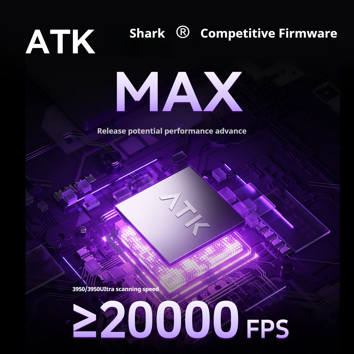 ATK Liekong U2-serie lichtgewicht draadloze Bluetooth-muis e-sportgame speciaal ergonomisch computerkantoor met drie modi