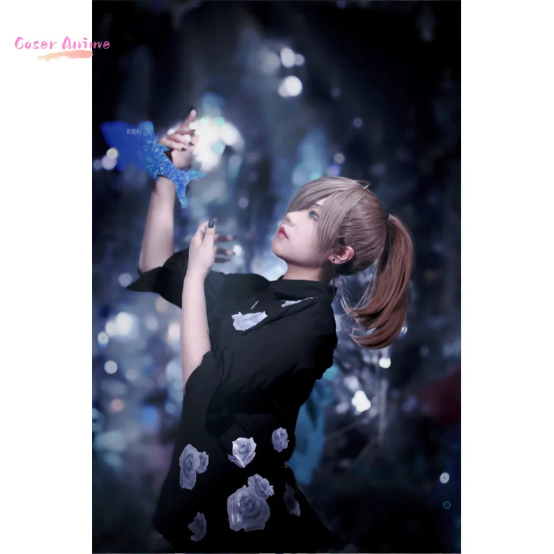 Игра NIJISANJI Kanae Косплей Костюм Униформа Хэллоуин Вечеринка для Женщин Мужчин Карнавальный Реквизит