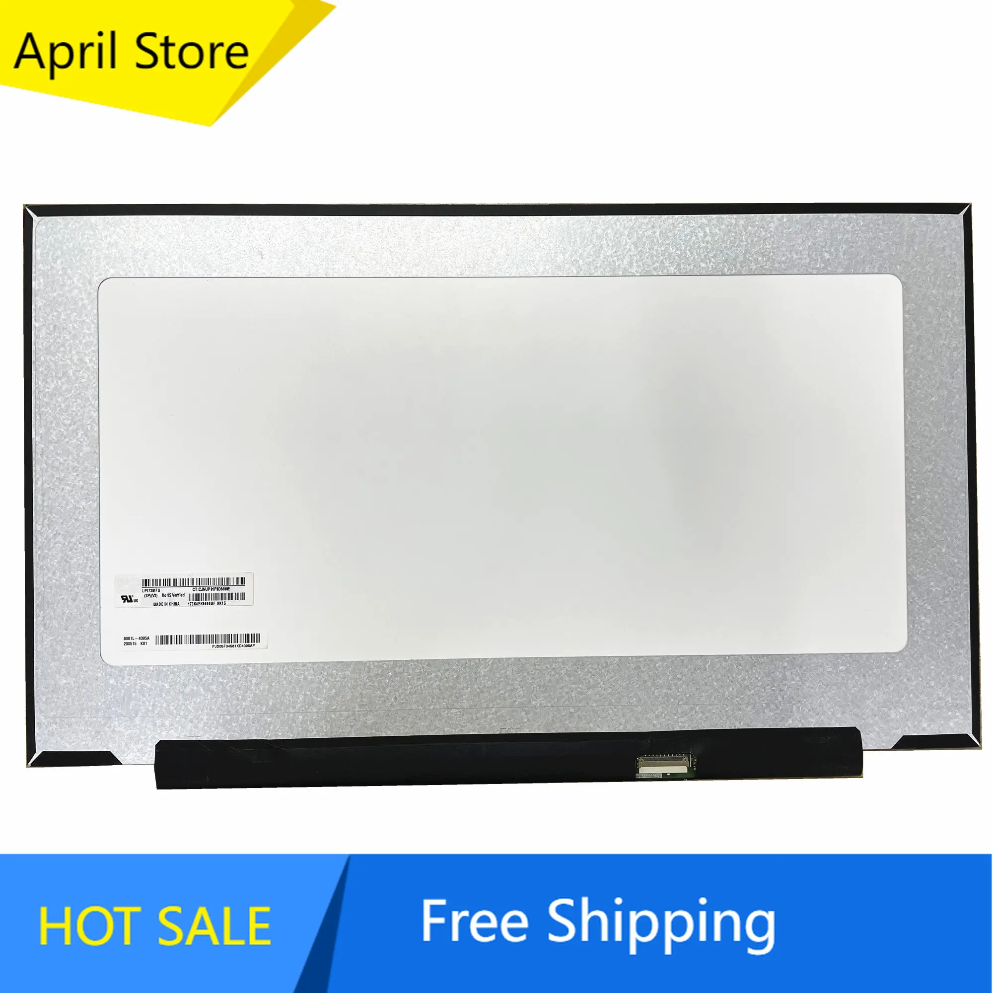 

LP173WFG-SPV2 fit LP173WFG-SPV3 LQ173M1JW05 17.3'' IPS 300Hz Laptop LCD Display Screen 1920*1080 EDP 40 Pins