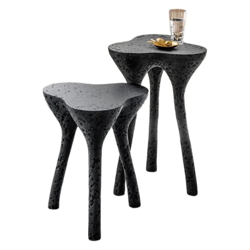 

Round advanced medieval coffee table wabi sabi zen round glass