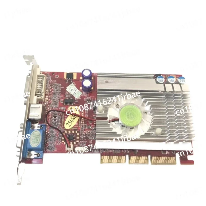 High Quality card for nVIDIA GeForce FX5500 5200 256MB DDR VGA+Svideo+DVI 128bit PCI Video Card Graphic card