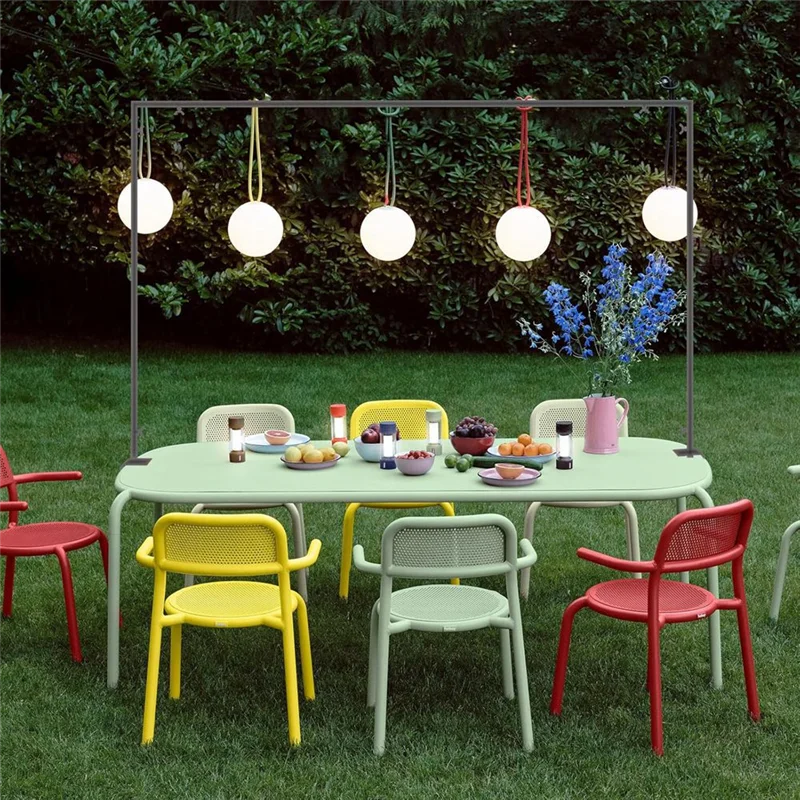 A51M-Over The Table Rod Stand With Clamps 46 Inch-100 Inch Length 29 Inch-55 Inch Height Table Balloon Arch Stand