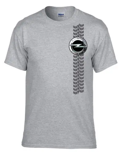 Opel FUN AUTO LOGO Grau T-Shirt -105_Grau