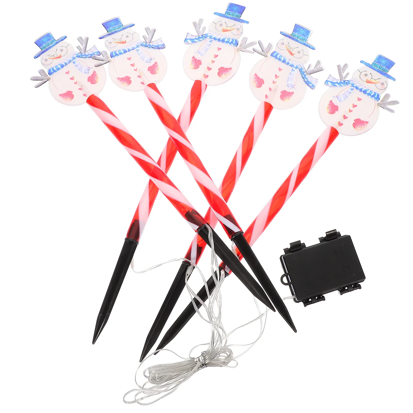 

Christmas Lights Outdoor Decoration Ground Stakes ABS，PC Decorations for outside