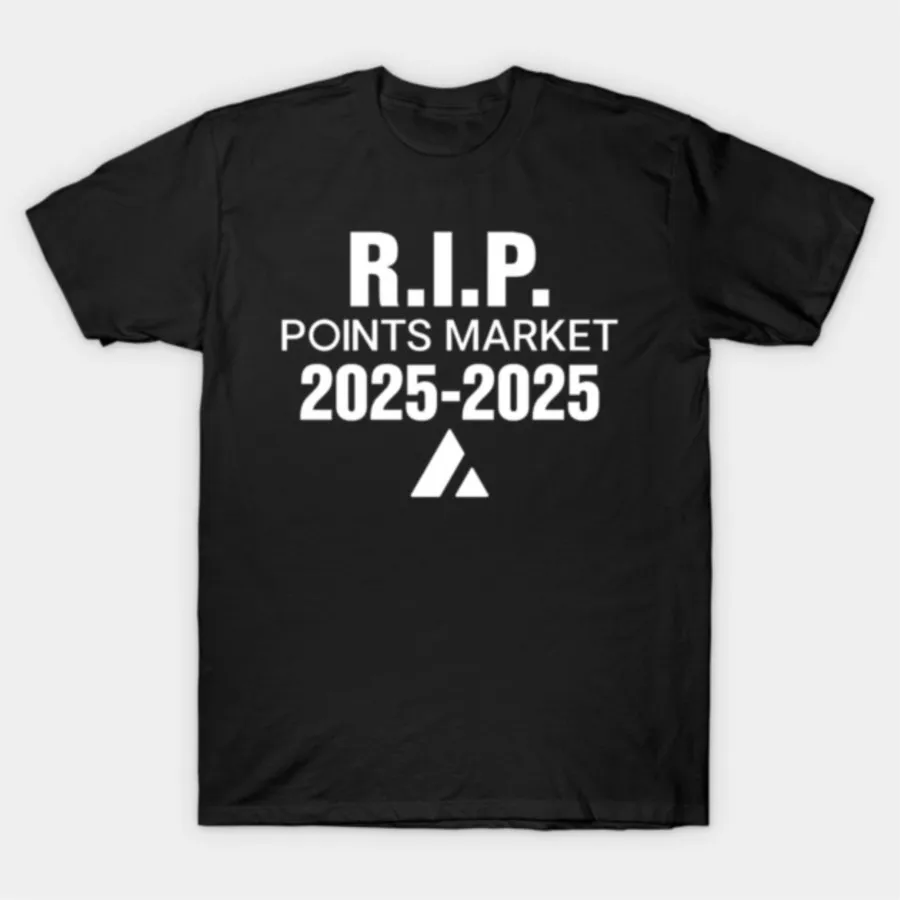 

Rip Points Market 2025 T-shirt For Men Women 100% Cotton T Shirts Short Sleeve Tops 1205-4