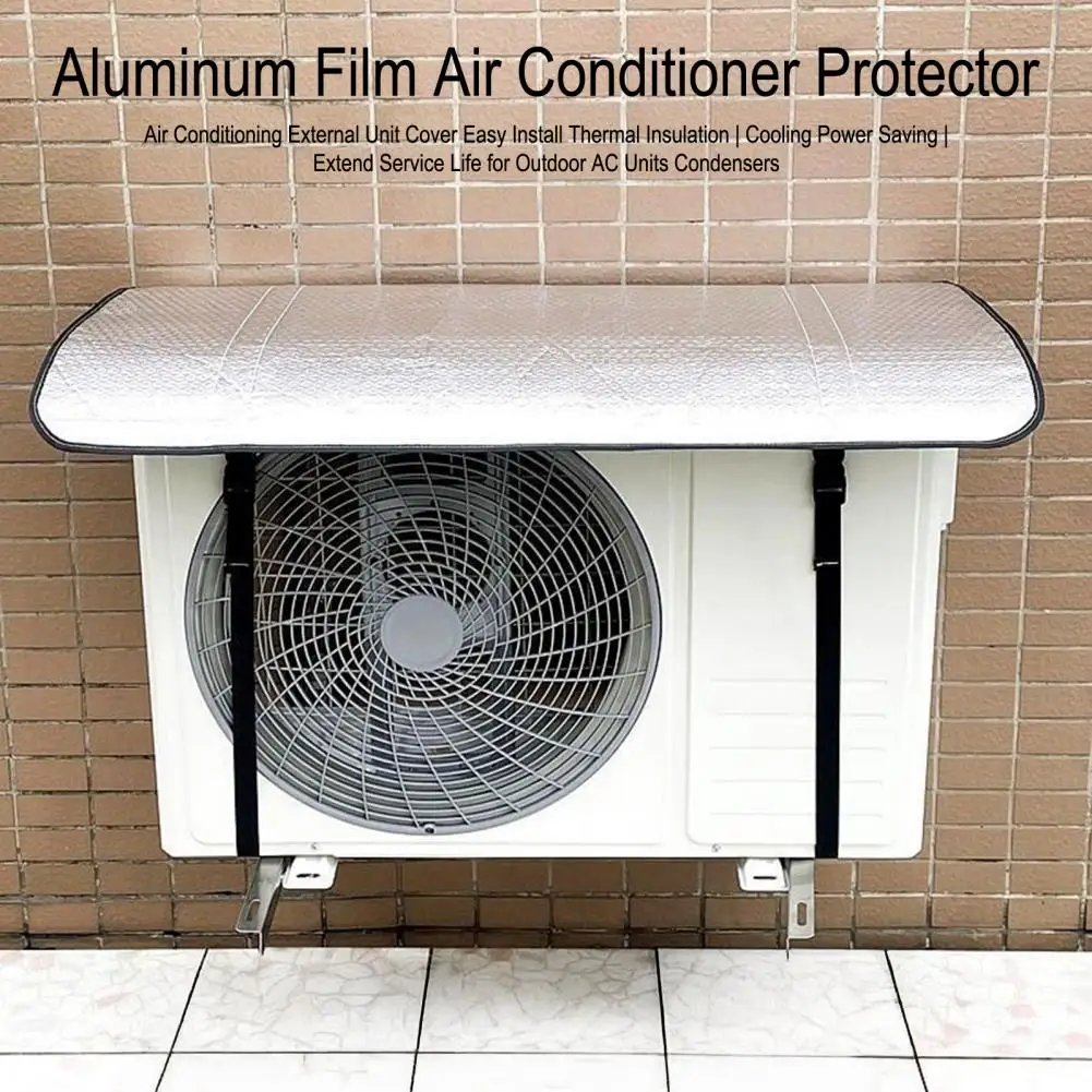 Outdoor Air Conditioner External Unit Cover Air Conditioner Outside Unit Cover Universal Waterproof Conditioner Protector Cover