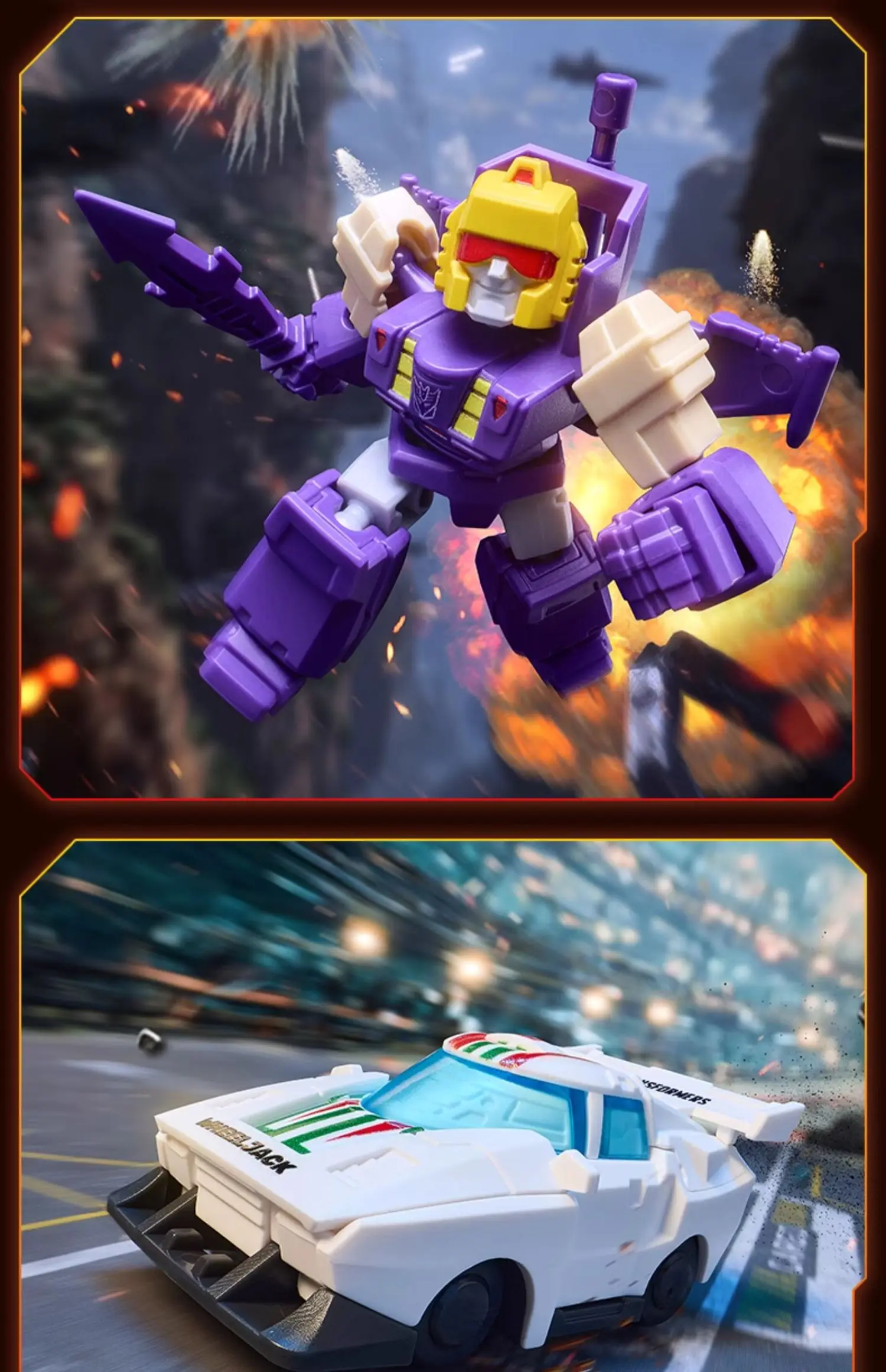Blokees Transformers Bausteine Defender Version Optimus Prime Bumblebee Roboter Cartoon Anime Transformation Sammlung Spielzeug – Detail 35