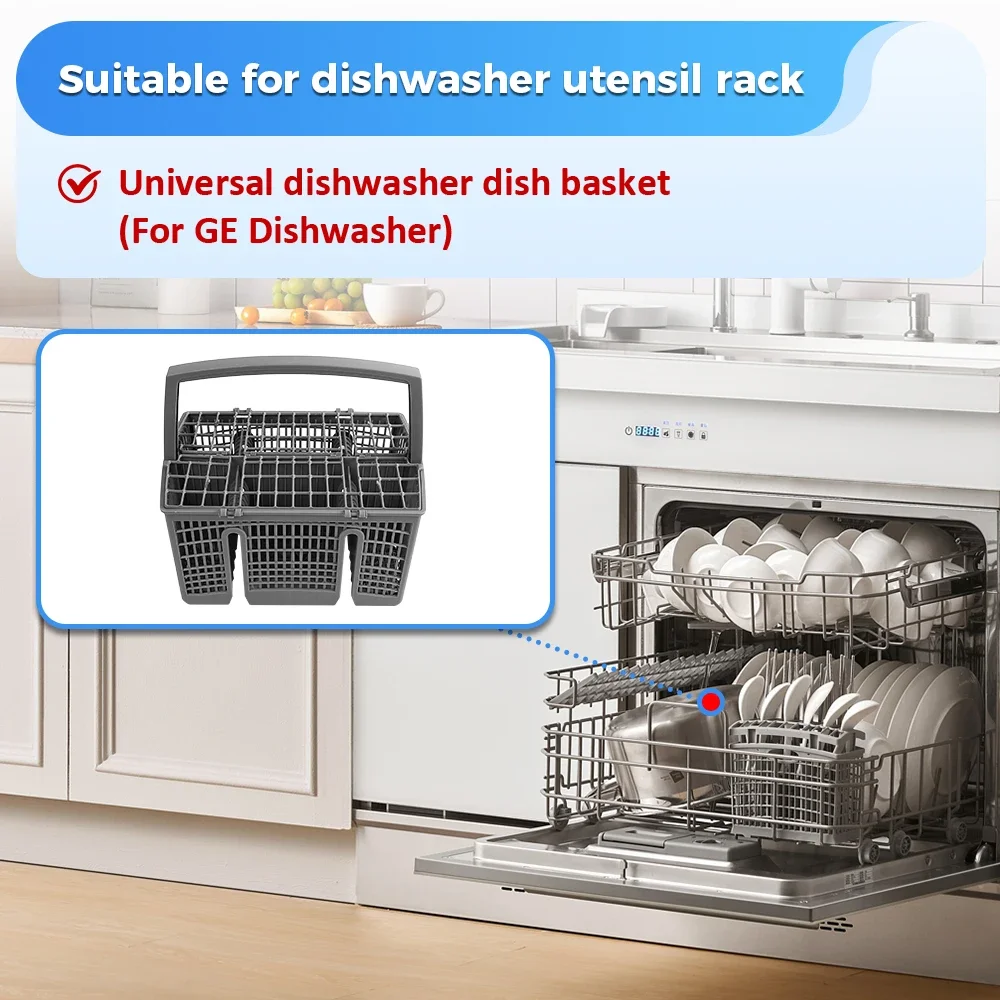 1PC Cutlery Basket Dishwasher For Bosch SMZ5100 For Neff For Siemens SZ73100 For Maytag For LG Knifes Fork Storage Basket