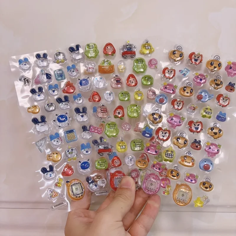 النمط الياباني لطيف الكرتون تماغوتشي المحيط الإغاثة كريستال ملصق فتاة الكرتون جراب هاتف الكمبيوتر Diy لاصقة تزيين #3