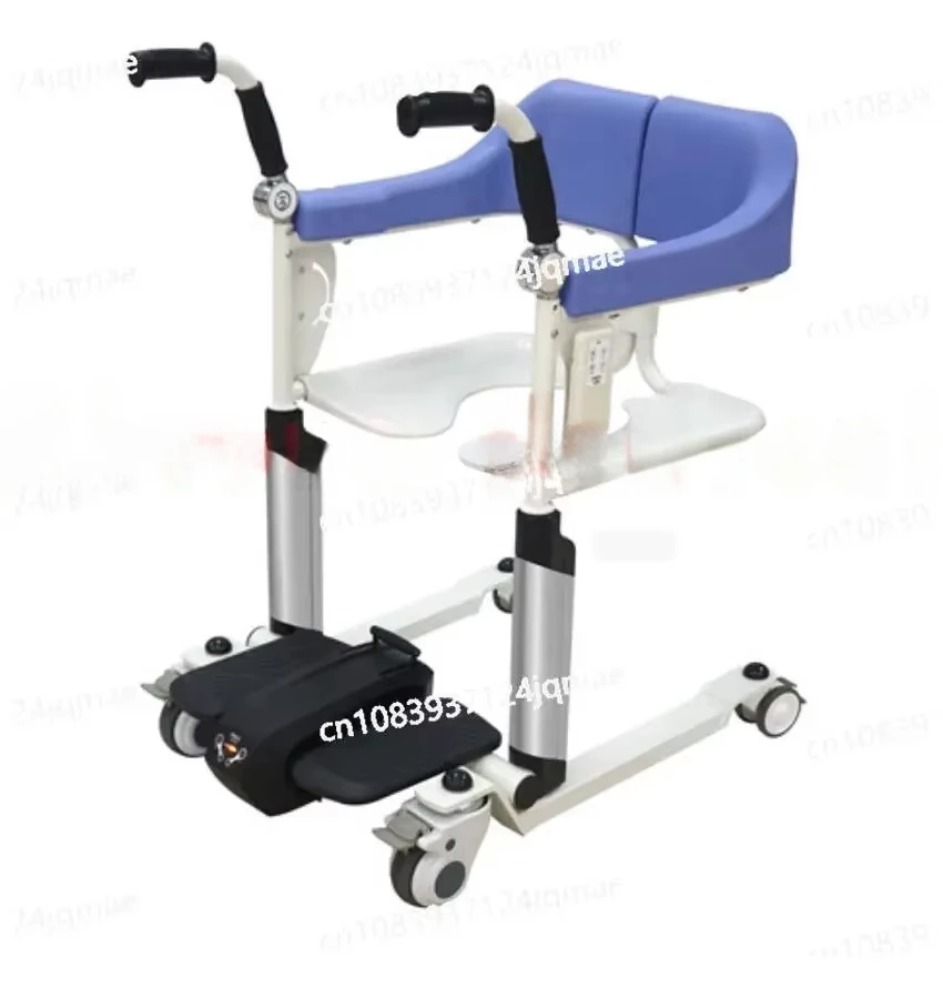 Multi-function Lift Mobile Machine with Toilet and Bathroom Chair  for Elderly Electric Patient Transfer Lift