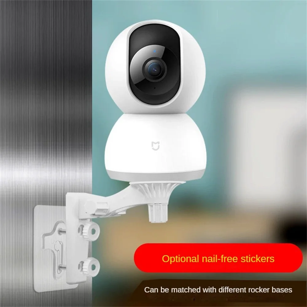 Bracket High Compatibility Solid Multi-angle Rotation Thickened Base Long Life Camera Plastic Gimbal Indoor Monitoring Support