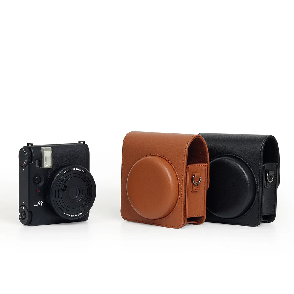 Для Fujifilm Mini 99, кожаный винтажный чехол для камеры, защитный чехол из искусственной кожи, чехол для фотосъемки, сумка для хранения камеры