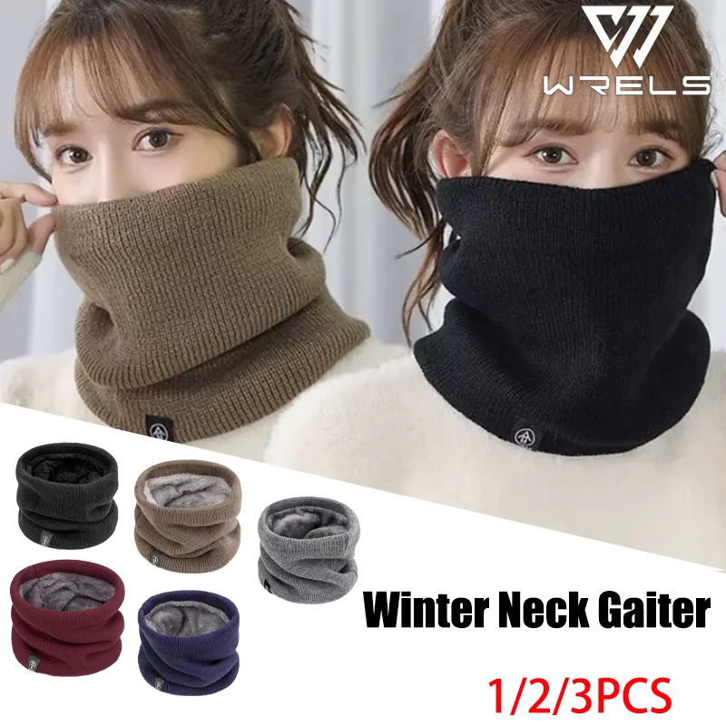 Winter-Plüsch-Halswärmer, Unisex, Kälteschutz, Thermisch, Winddicht, Ski-Halswärmer, Laufen, Skaten, Outdoor-Sport-Halswärmer