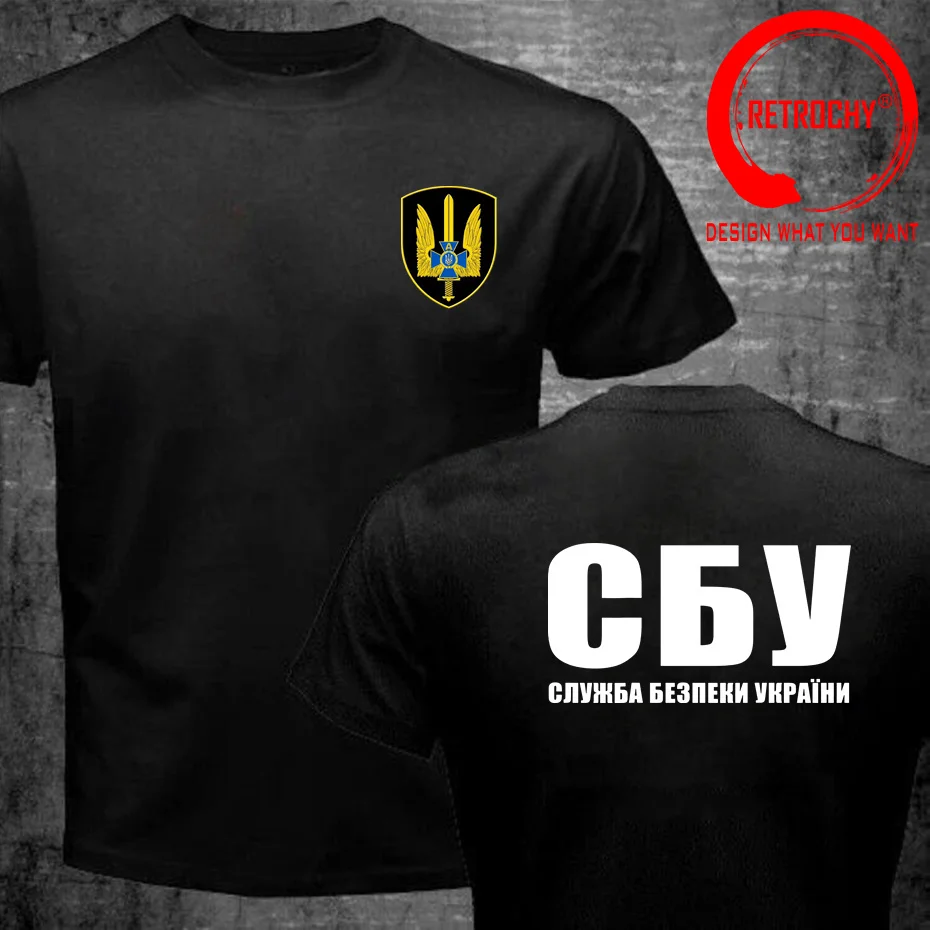 New Fashion Summer New Spetsnaz Ukraine Special Forces Alpha Group Military T-Shirt Ukrainian Army Print T Shirt Men Fashion Tee