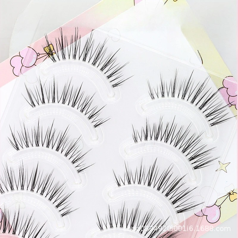 ドリームディアつけまつげ A タイプまつげアップグレードされたまつげ V 字型スパイクまつげ自然にソフトメイクまつげエクステンション