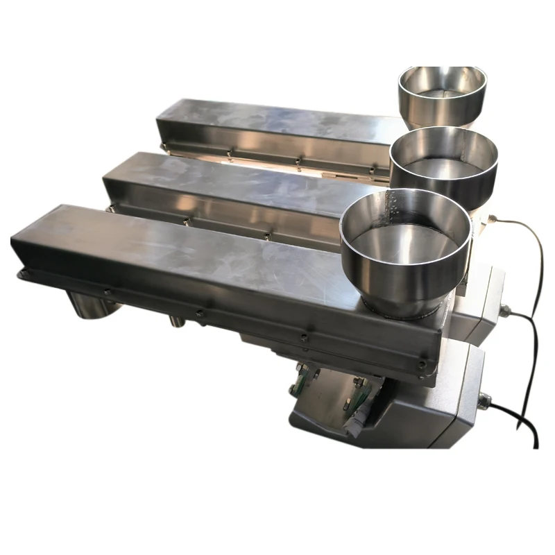 Nuevo Alimentador Vibratorio DSW de Acero Inoxidable de Tamaño Personalizado con Vibración Electromagnética 220V 1 Año de Garantía