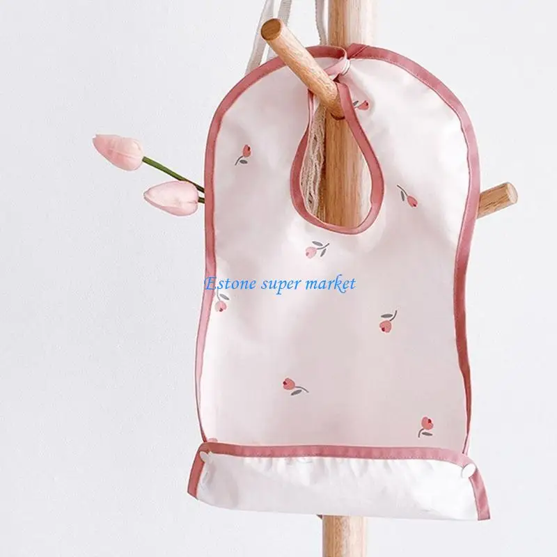 090b Baby Feeding Drool Bib Cartoon Impresso Button