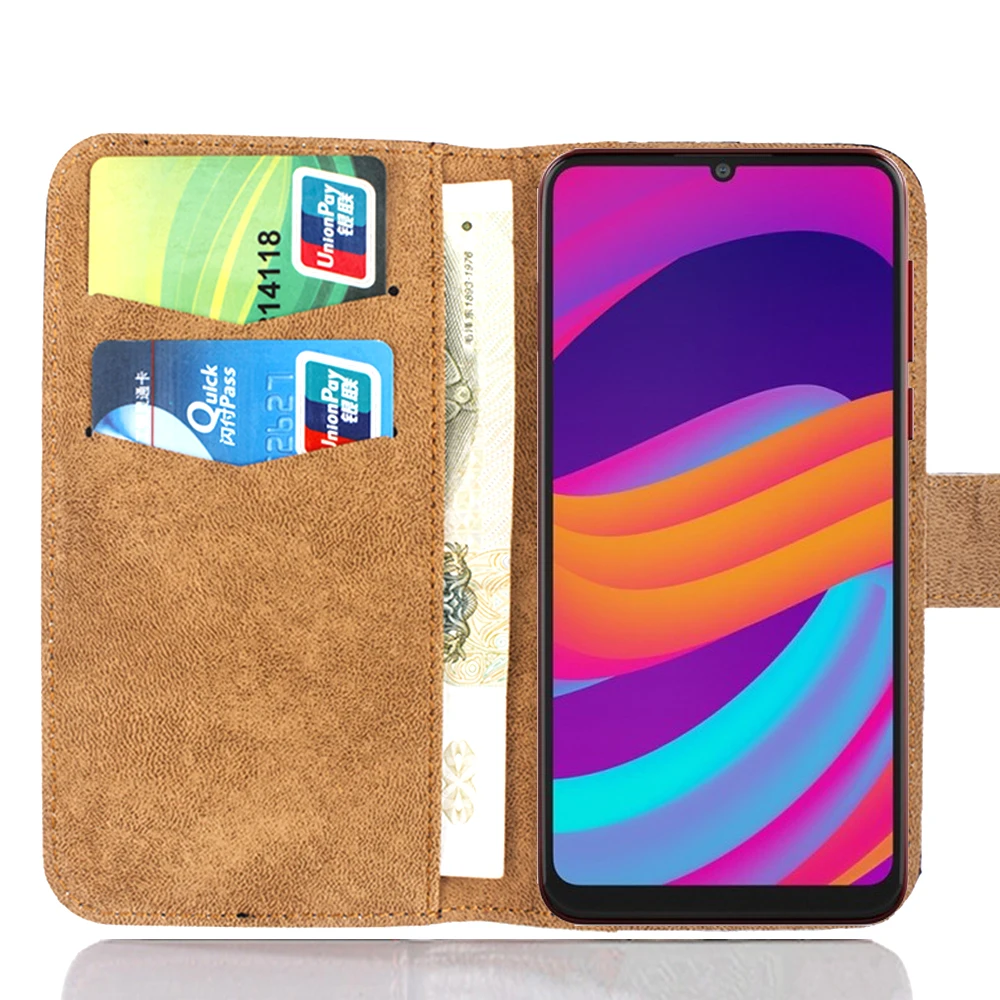 

Vsmart Star 3 Case 6 Colors Flip Luxury Fashion Retro Soft Leather Exclusive Phone Protective Crazy Horse Cover