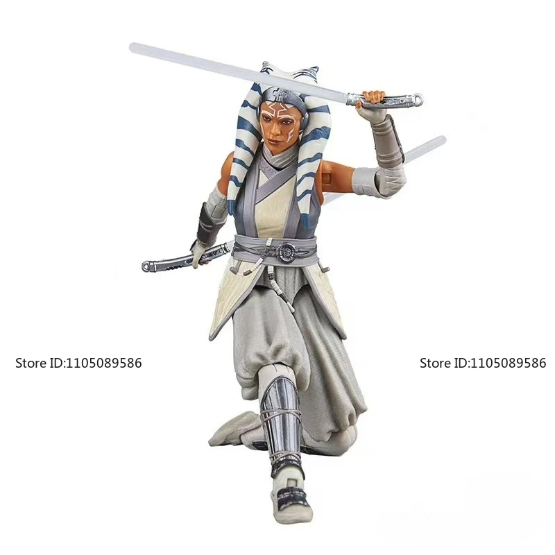 Na stanie Star Wars: Wojny Klonów G0017 Ahsoka Tano Fajny Model Figurki Mobilne Prezent Świąteczny Postacie z Filmów Zabawne Lalki