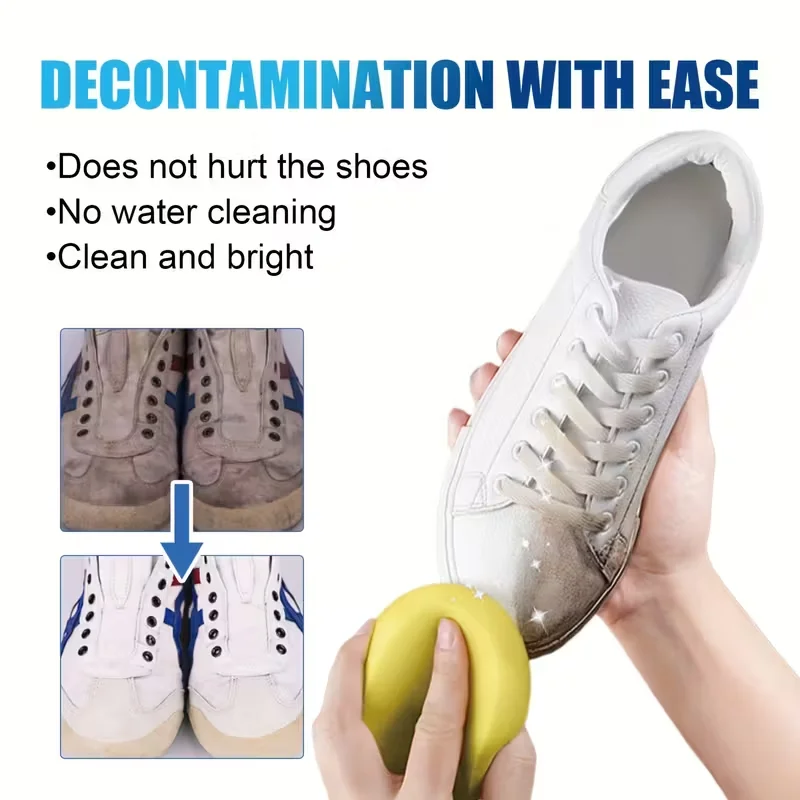 Cnofims Multi-Use Shoe Cleaning Gel: Sodium Bicarbonate Formula, No-Wash Oxidation/Stain Remover & Degreaser