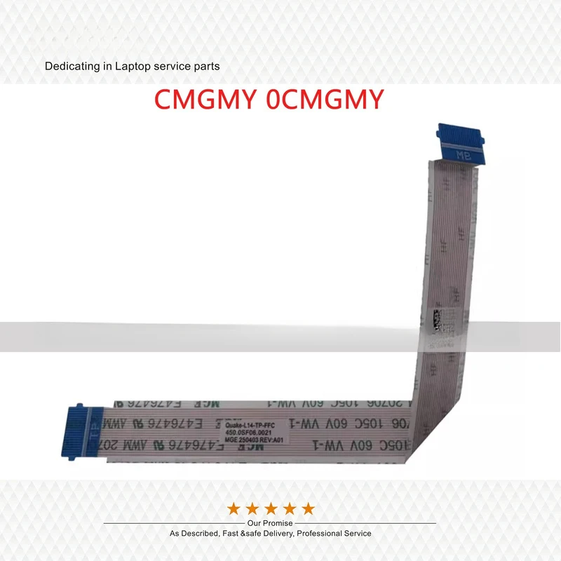 A+New CMGMY 0CMGMY For Dell 3440 3450 Touchpad Cable FFC Wire Line TP Connector