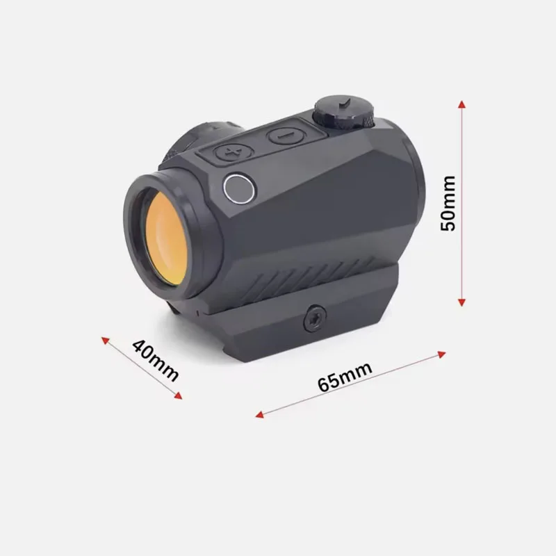 R5 1x20mm Banda de rodadura cerrada Vista de punto rojo Alto rendimiento Durable Impermeable Compacto 2 MOA