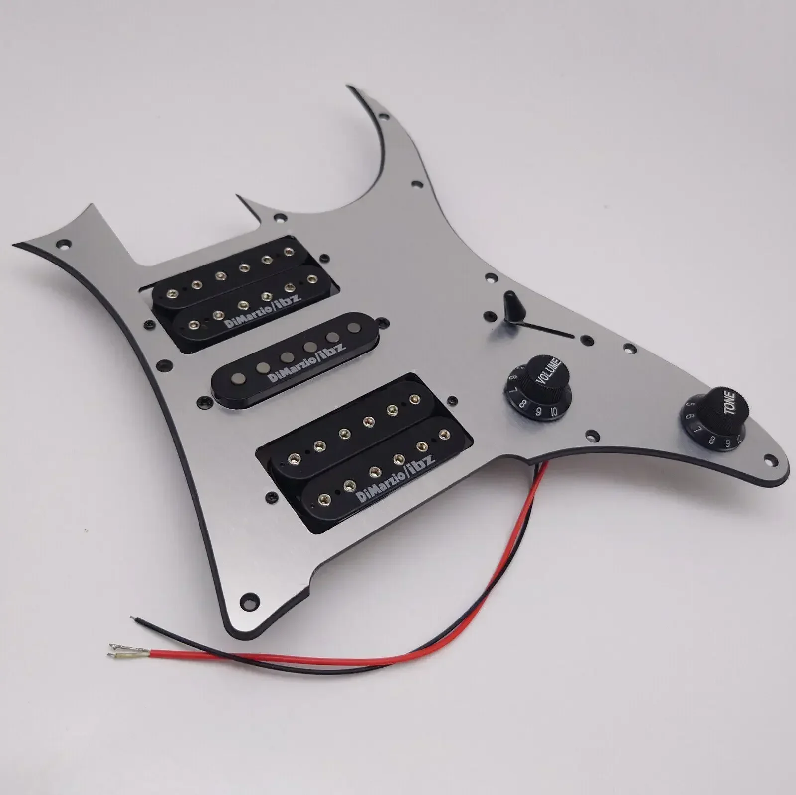 

Guitar Prewired Loaded Pickguard Set, Loaded HSH Alnico 5 Pickups for RG Electric Guitars, Replacement Parts