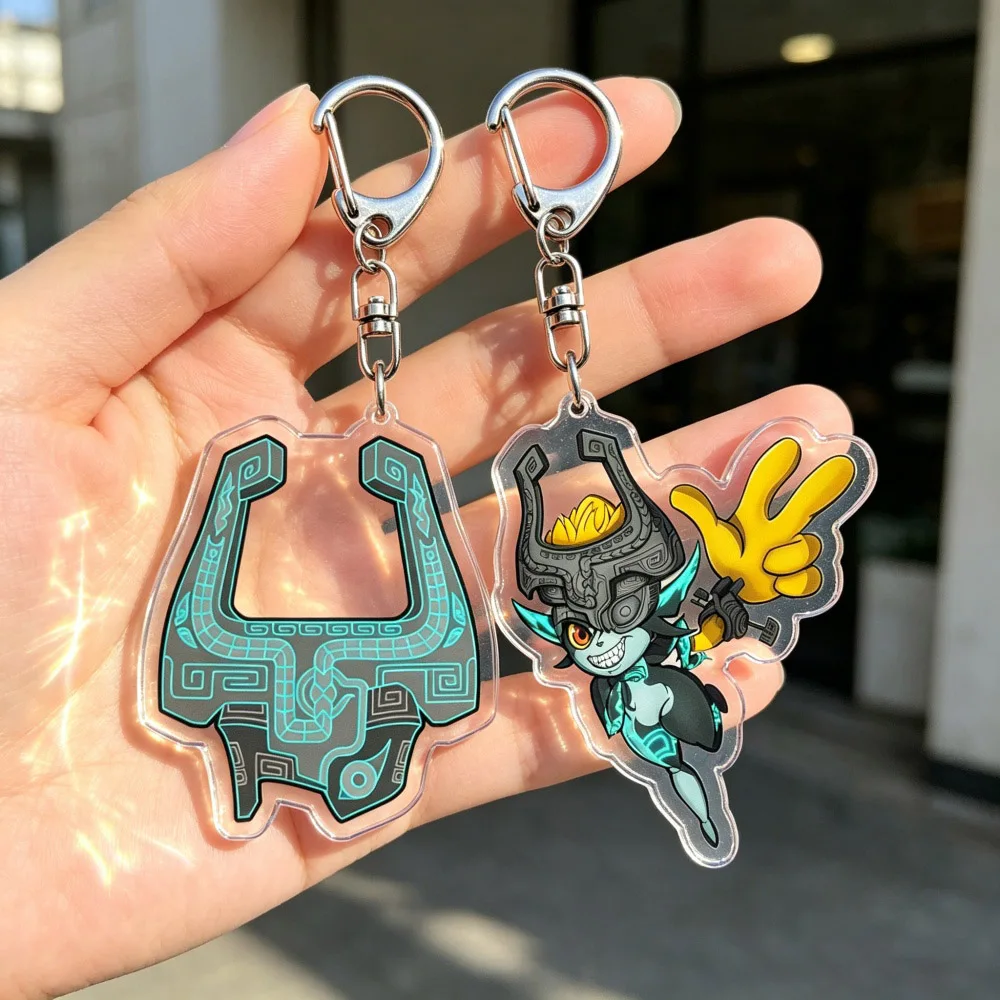 Lindo llavero de dibujos animados de Midna, accesorios para bolsos, llaveros de juego, joyería, regalos para fanáticos del manga
