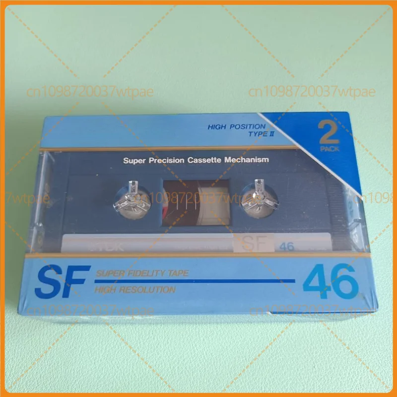 For TDK SF46 Blank Type‑II Audio Cassette Tape, Brand New 2‑Packs
