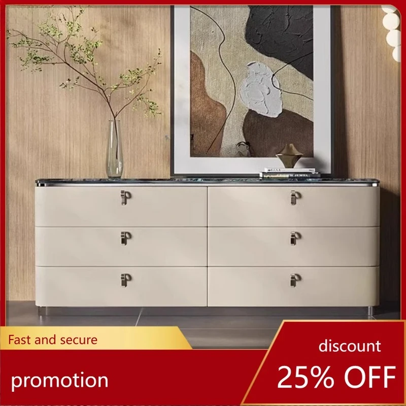 

Мраморный комод в современном стиле, простой, для спальни, с ящиками, высококачественный, в стиле лёгкой роскоши.