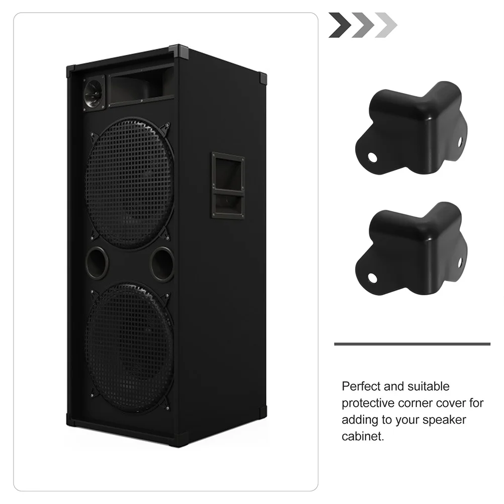 

40Pcs Speaker Corner Cover Iron Anti-Collision Protective Guard Durable Metal Corner Protector for Speaker Cabinets