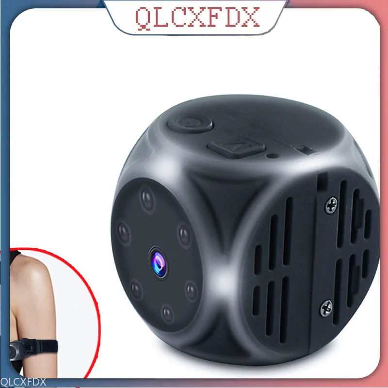 Мини-видеокамера HD 1080P, видеозапись, DV DVR, микрокамера, обнаружение движения с инфракрасной видеокамерой ночного видения, поддержка TF-карты