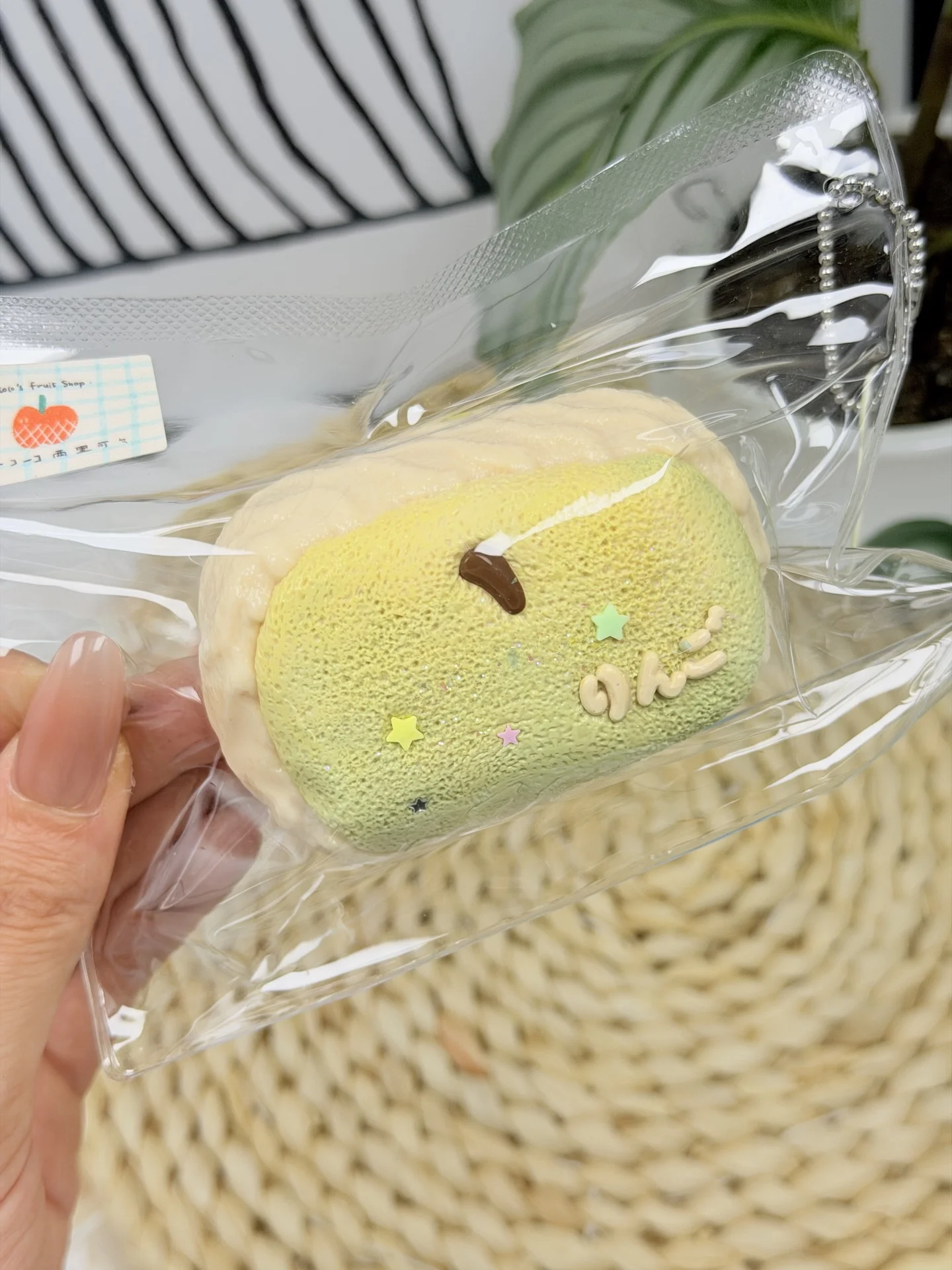 Silicoco Dessert Series Apple Semi-Melted Cheese Stress Relief Soft Silicone Toy Slow Rebound Soft Squishy Squeeze #Nulala100054