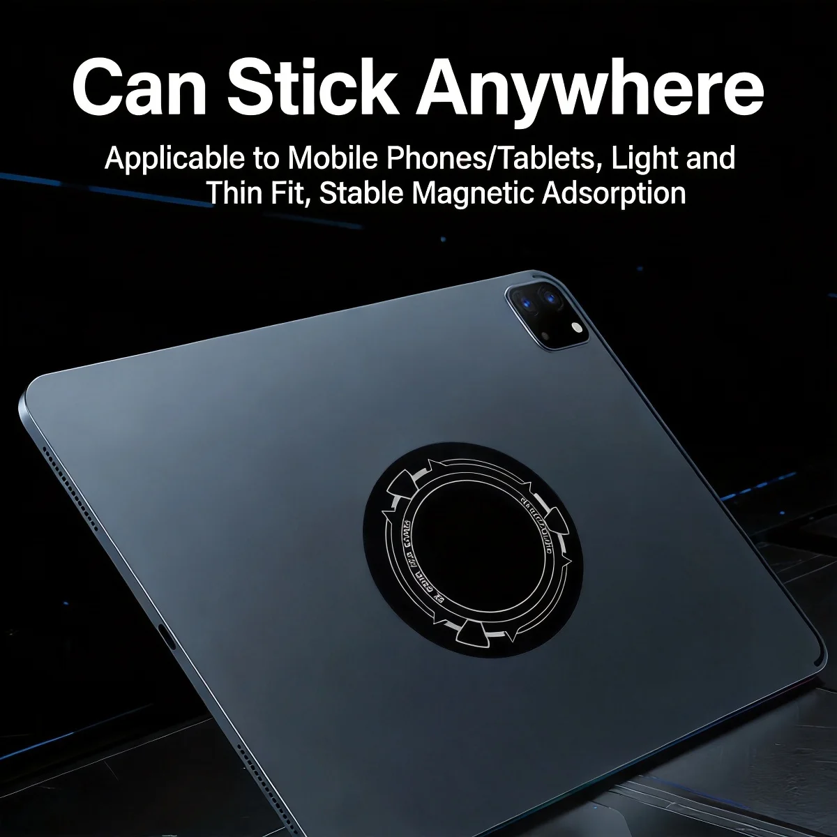 Magnetic Semiconductor Cooling Plate Heat Sink Expend for Cooling Fans Gaming Cell Phone Cooler Radiator Radiating Sticker