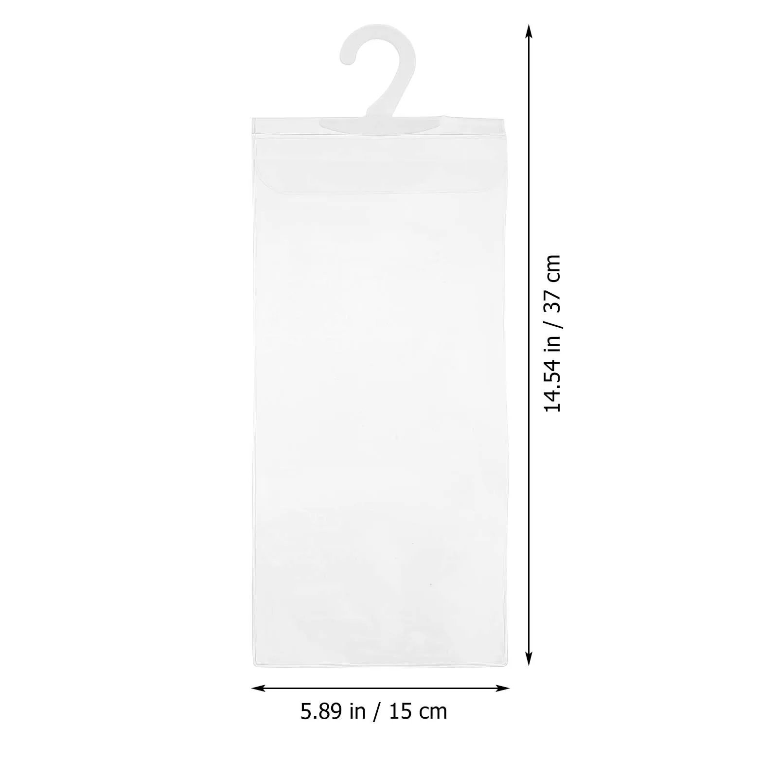 

2pcs Handicap Placard Holders Transparent Disabled Parking Permit Storage Bag Secure Hook Multifunctional Car Display