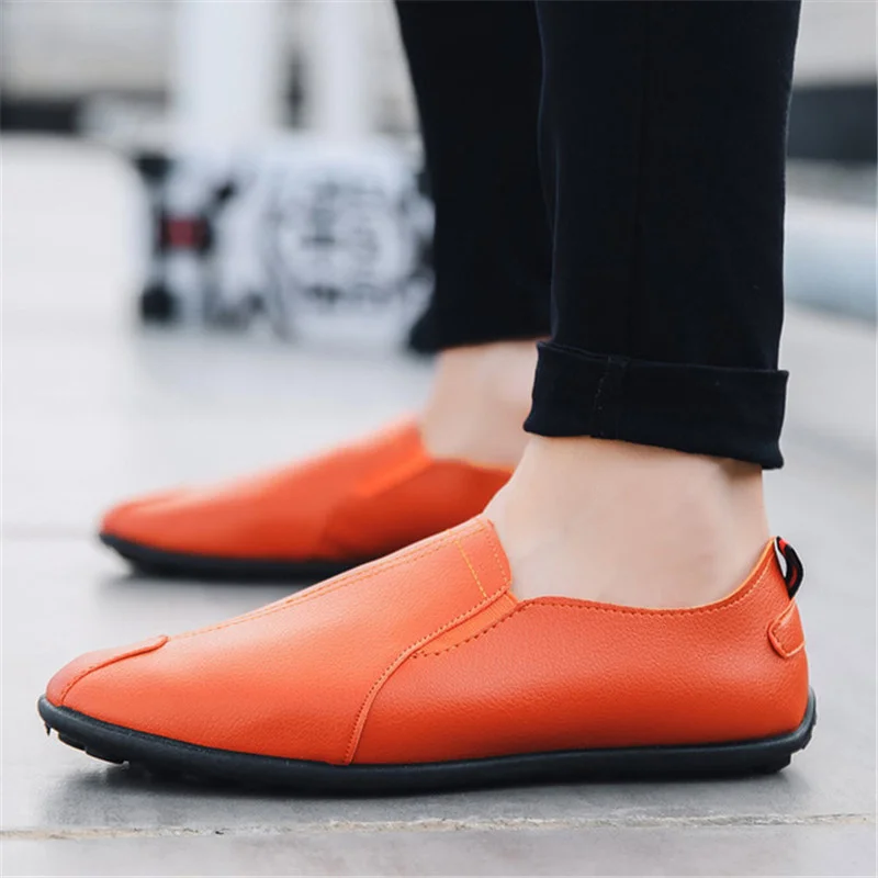 Men Loafers Shoes Spring 2023 Fashion Boat Footwear Man Brand Leather Moccasins Men\'S Shoes Men Comfy Drive Men\'s Casual Shoes