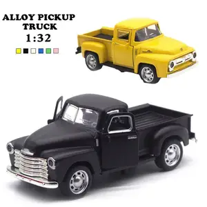 Klassische Pickups LKW -Spielzeugauto für Kinder, 1:32 Skala, Rückzug, Legierungsteiger, Spielzeug, Fahrzeug, Weihnachtssammlung, Jungen 10 Hauptverkäufe Old Toy Truck - №10