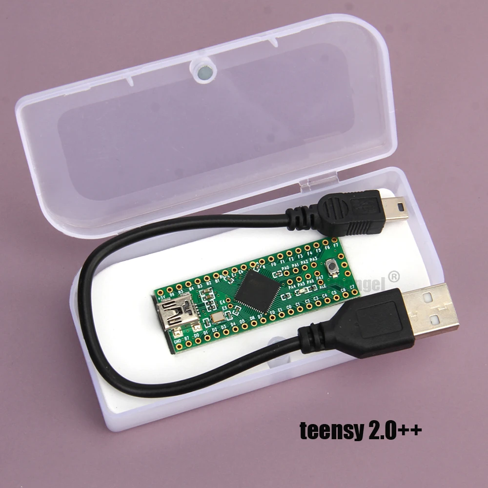 Teensy 2.0++ USB AVR Development Board ISP U Disk Keyboard Mouse Experimental Board