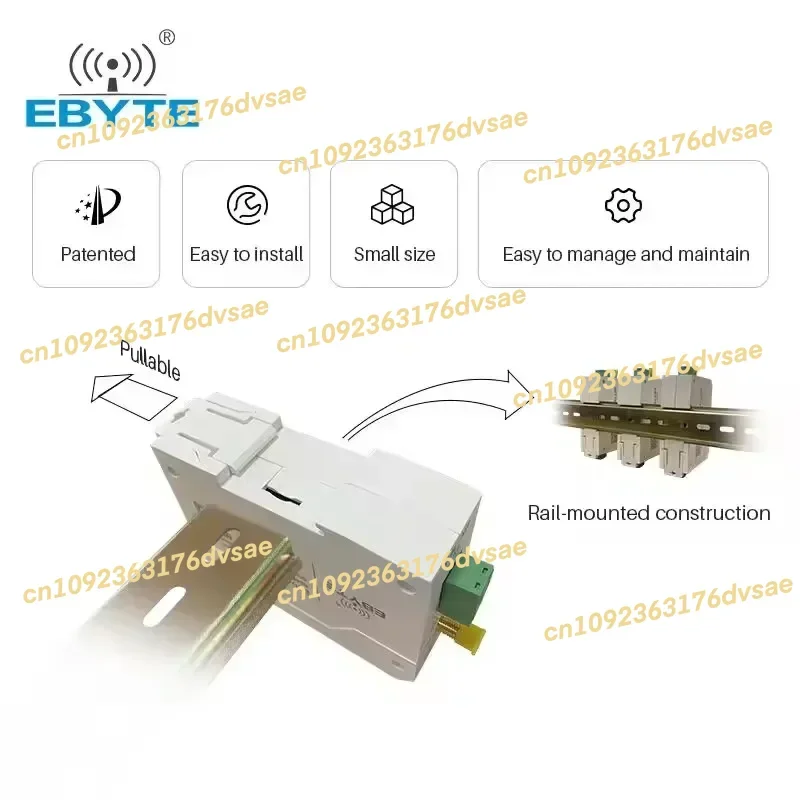 2025 Ebyte E95-DTU(400SL22P-485) نقل متعدد 22dBm 5km تقنية تعديل LoRa 433MHz RS485 lora بيانات لاسلكية radi #3