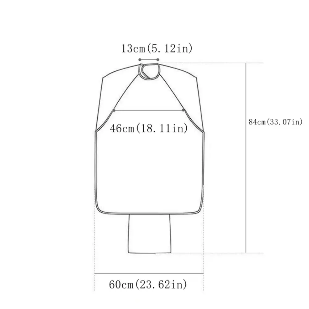 Waterproof Coverall Baby Bib Mess Proof Quick-Dry Weaning Bibs Anti-Dirty Polyester Baby Eating Table Cover Restaurant