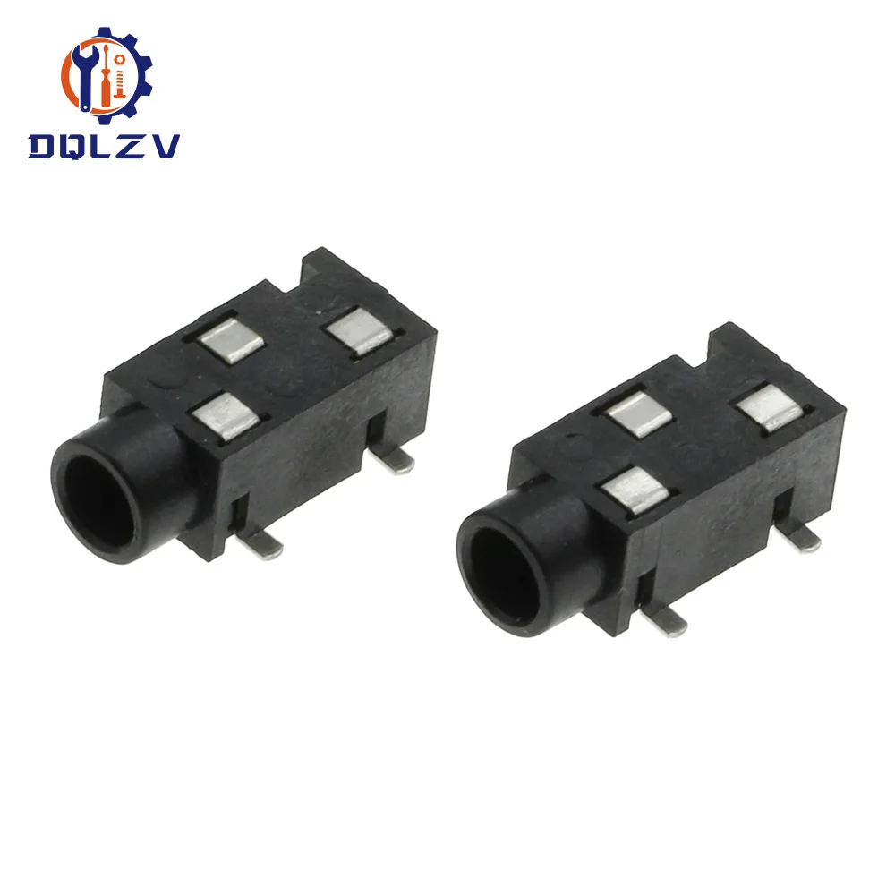 3.5 MM Headphone Jack Audio Jack PJ-320 3Pin Female Connector SMD Stereo Headphones PJ-320B