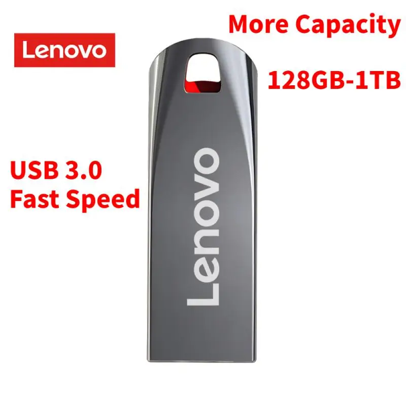 Lenovo Usb Flash Drives 1TB 2TB USB 3.0 USB Flash Memory Stick Pen Drive 128GB Type-c Mobile Phone Computer Mutual Transmission