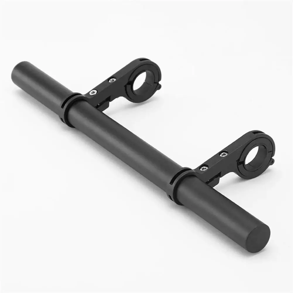 30cm Bicycle Handlebar Extender Bracket Double Pole Flashlight Car Light Extension Bracket