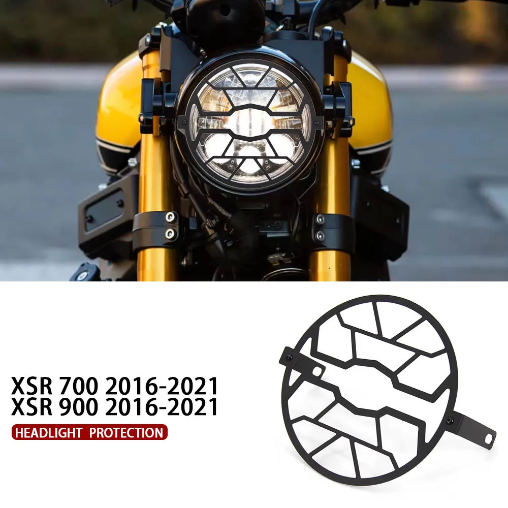 

XSR 700 XSR900 2016-UP Motorcycle Headlight Head Light Guard Protector Cover Protection Grill For Yamaha XSR700 XSR 700 900