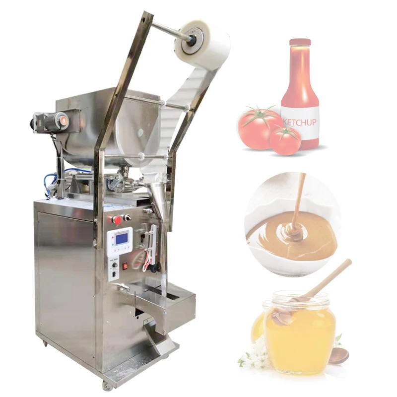 Shampoo Paste Sauce Automatic Honey Packing Machine Vertical Automatic Liquid Packing Machine Paste Packaging Machine