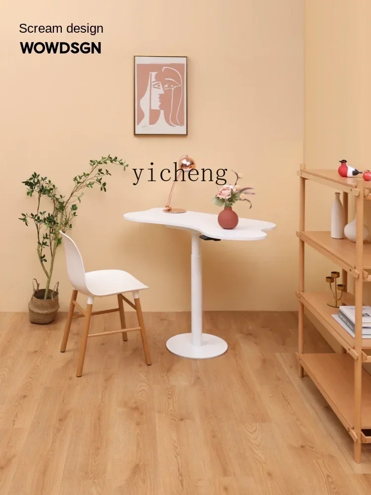 v9.10-Electric Lifting Table Household Small Apartment Office Computer Desk Desk Bedroom