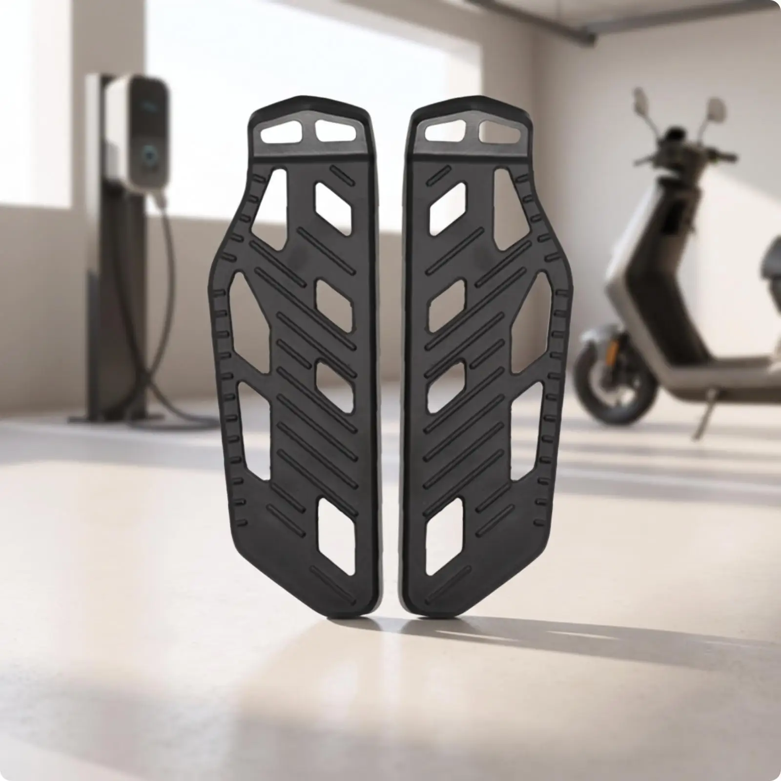 Anti-Slip Foot Pedal Covers | No-Damage Installation, Footrest Cover, for Daily Commuting
