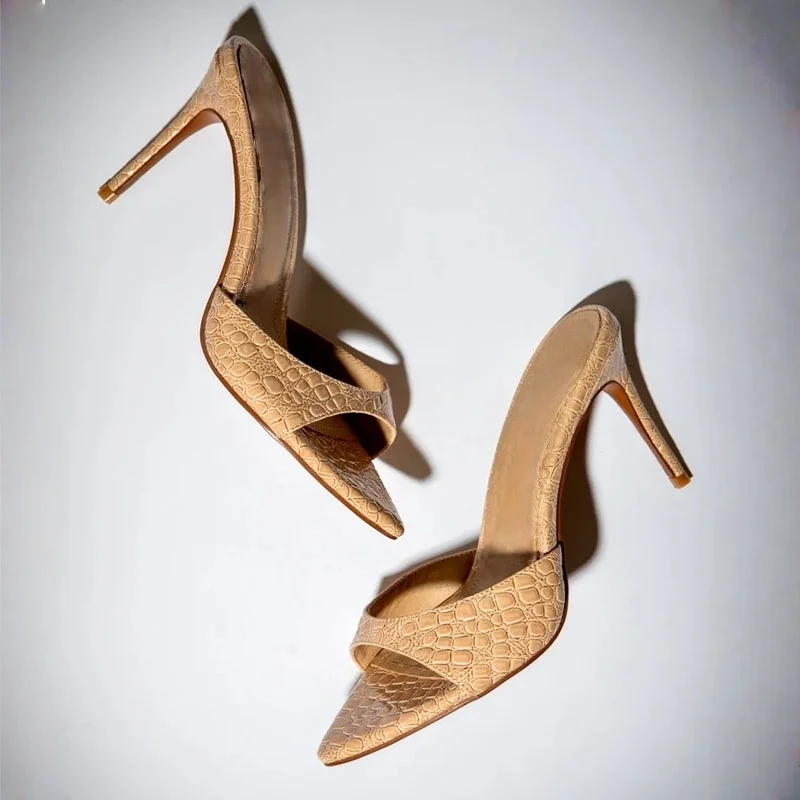 

MKKHOU Fashion Pumps New High Quality Handmade Custom Shoes Thin Strip Pointed High Heel Sandals Sexy Women's Shoes