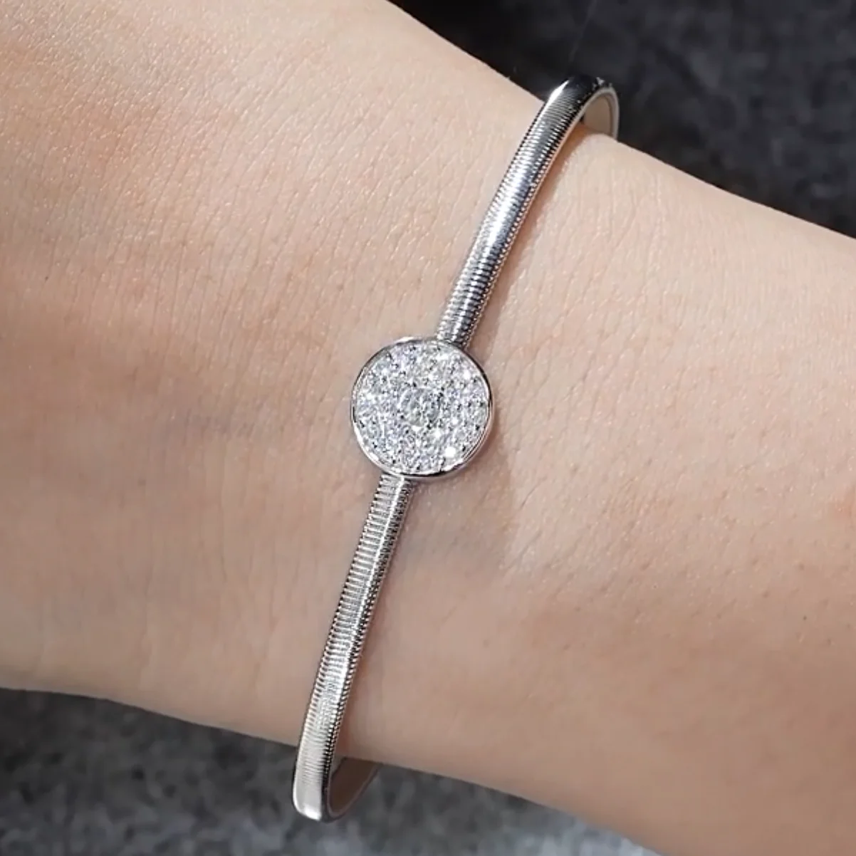 

CEICI D Color VVS1 Full Moissanite open-ended Bracelet for Woman Men s925 Silver Plated 18k Gold Fine Jewelry Gift