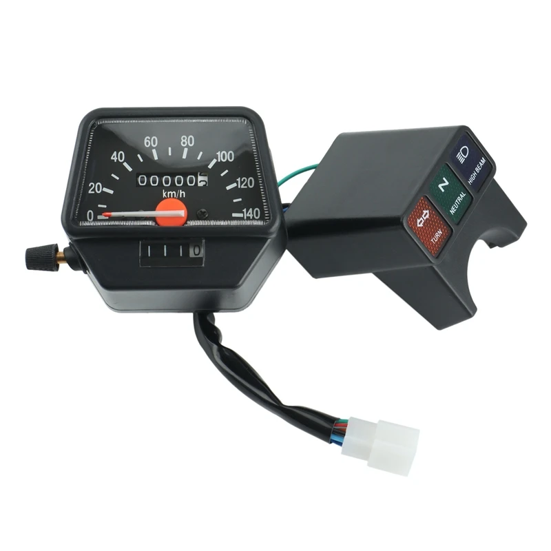 Speedometer sepeda motor, instrumen perakitan Odometer Tachometer untuk Yamaha XT225